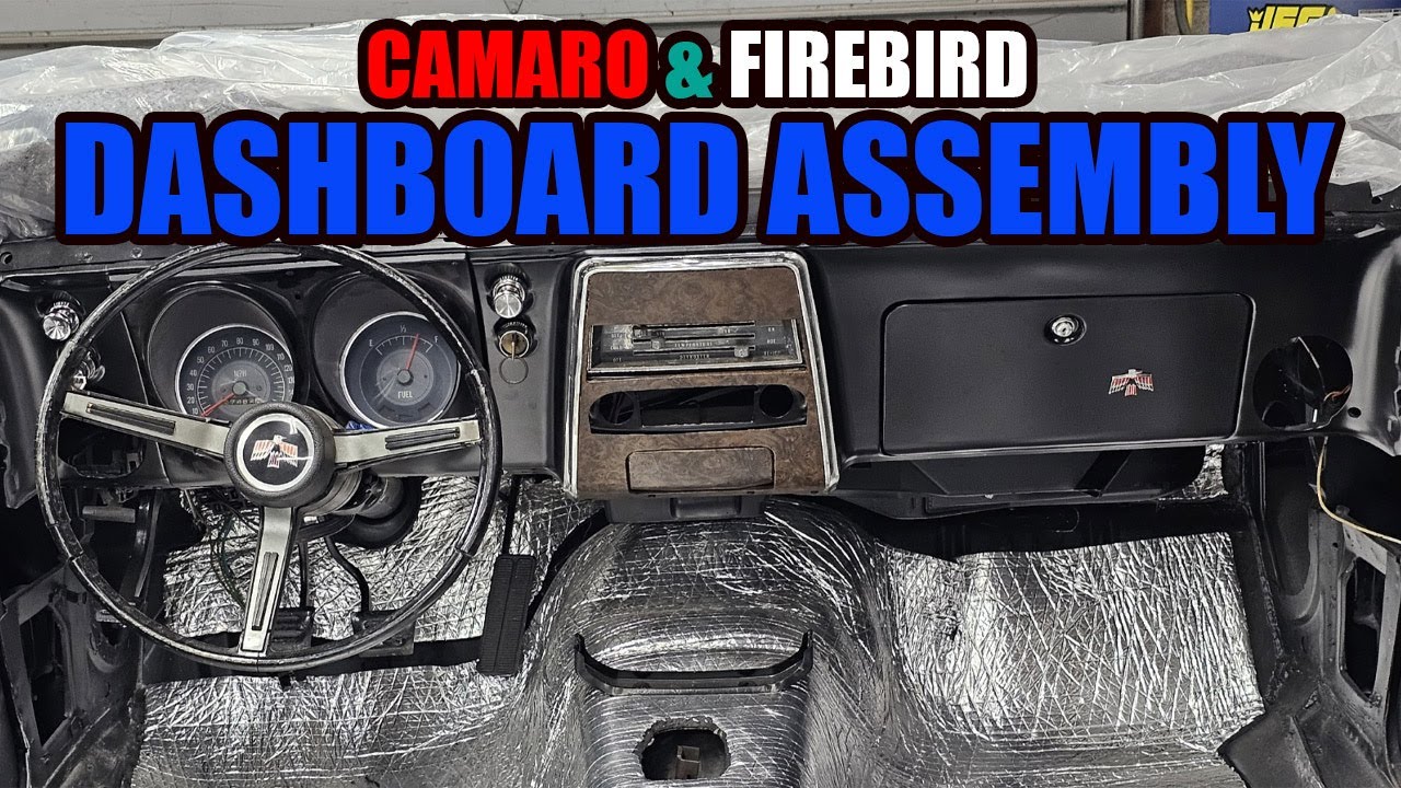 How to Assemble the Dash on a 1967–1969 Camaro or Firebird | Step-by-Step DIY Restoration Video
