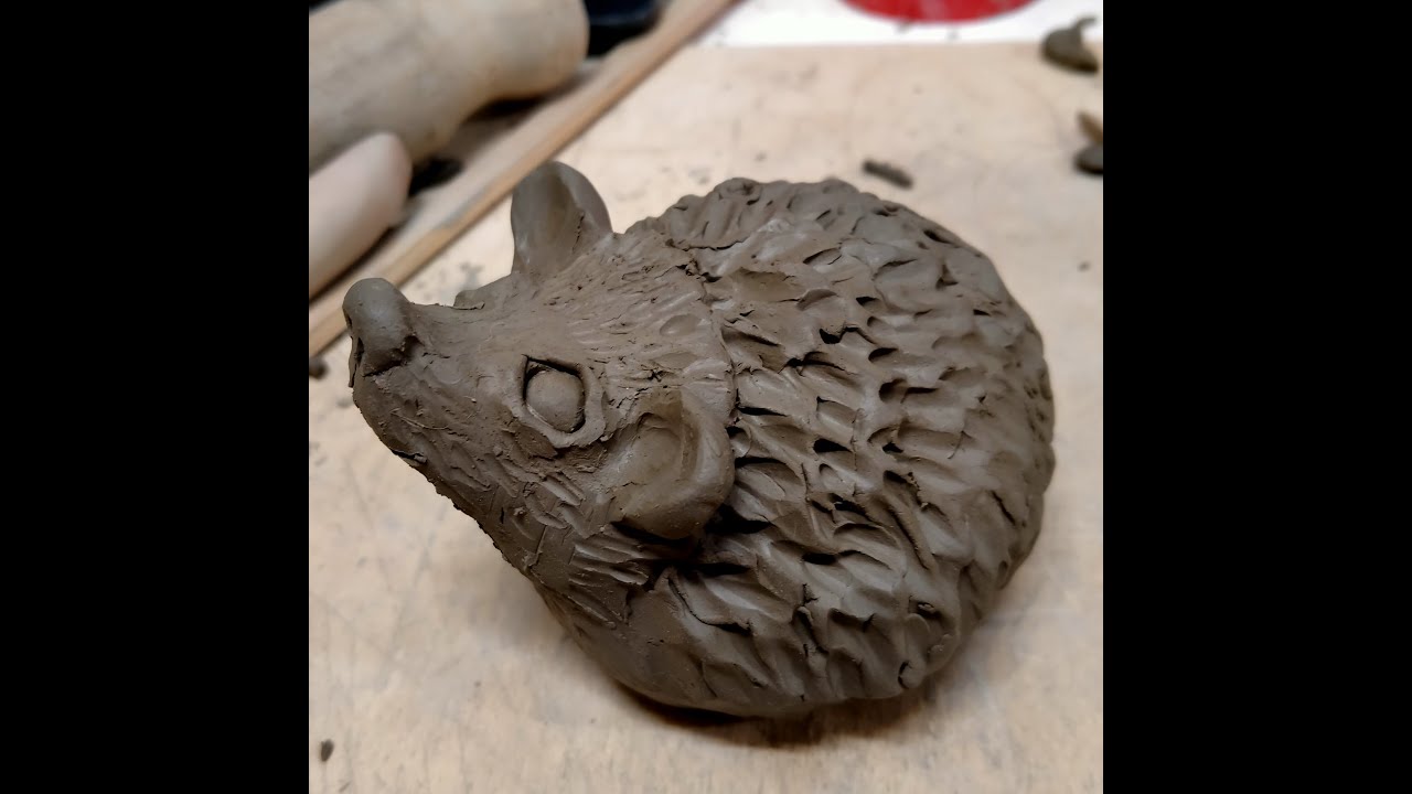 Workshop on Making a Hedgehog in clay