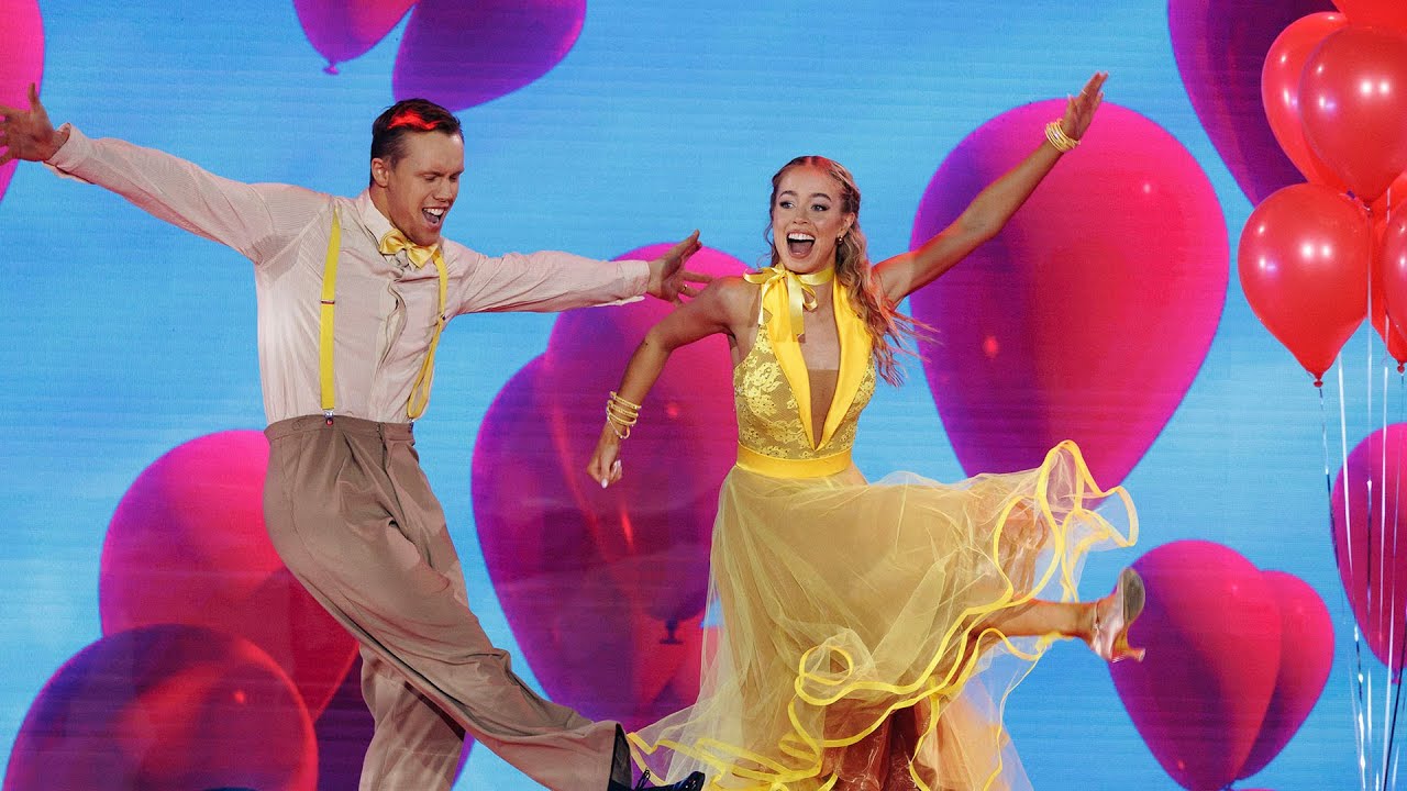 Ferry Svan och Filippa Strand dansar en Quickstep  | Let’s Dance | TV4 & TV4 Play