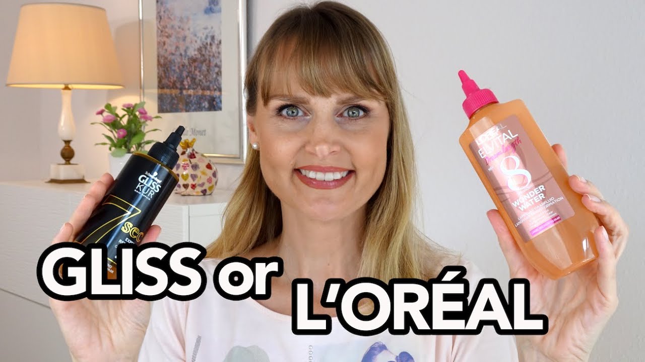 Review: GLISS 7 SEC EXPRESS REPAIR TREATMENT vs L'OR&Eacute;AL 8 SECOND WONDER WATER