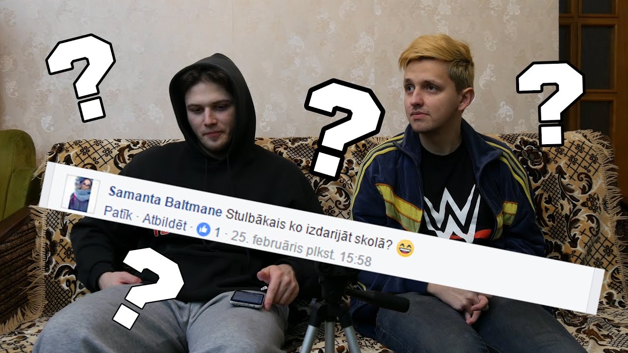 STULBĀKAIS, KO IZDARĪJĀM SKOLĀ? | Facebook Q&A