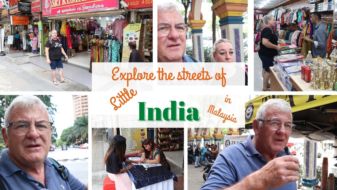 Colorful streets of Little India, only in Kuala Lumpur