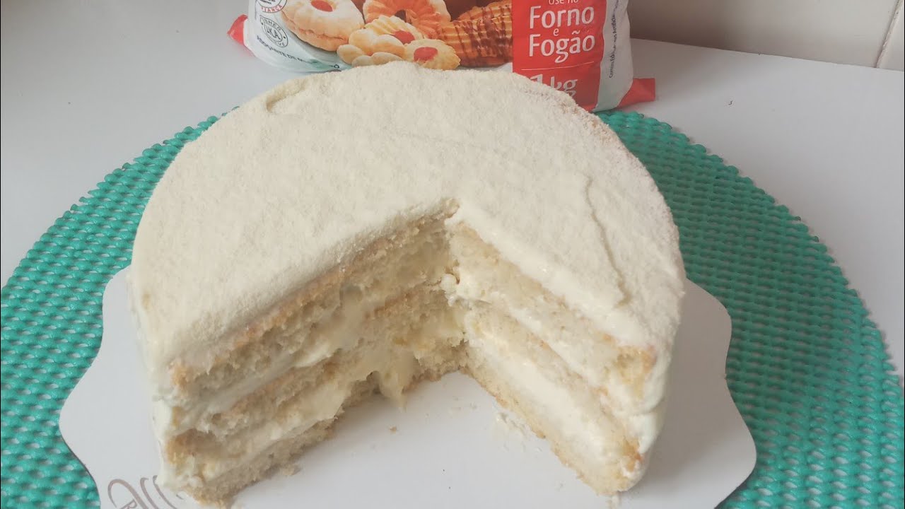 Bolo de leite ninho  zero açúcar