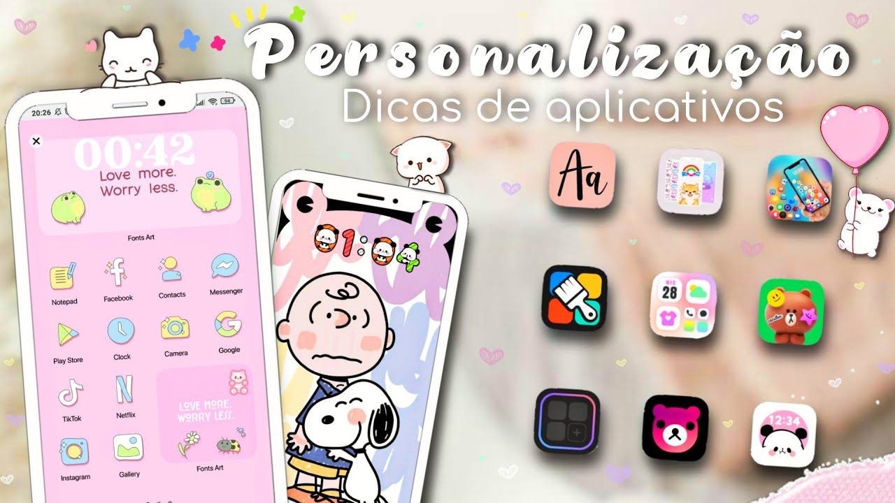 APLICATIVOS FOFOS  PARA PERSONALIZAR SEU CELULAR. (Widgets , Wallpapers e  Ícones )