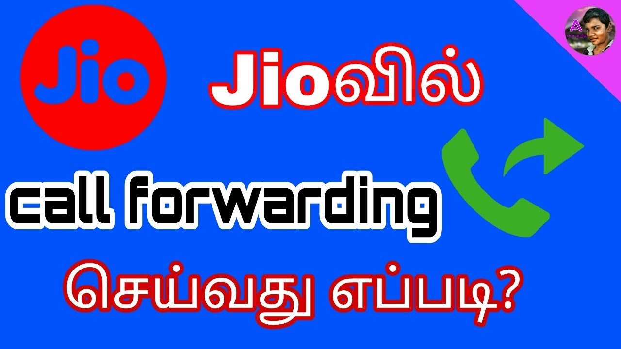 How to call forward in JIO || தமிழ்