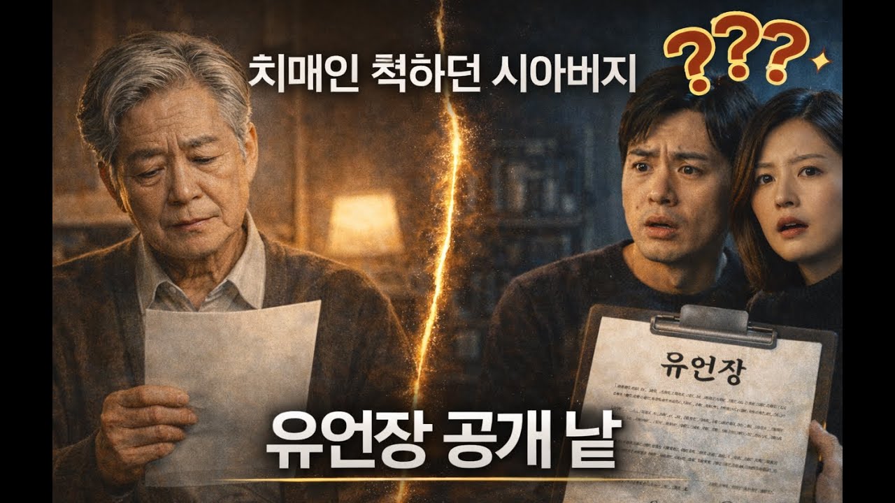 아버지가 치매가 아니었다고?! 그럼 이 집은?!