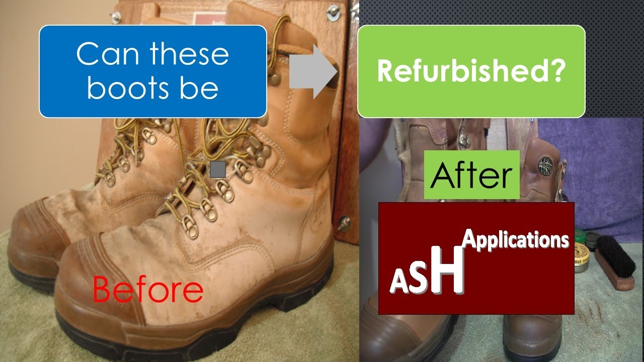 Safety Boots Deep Clean
