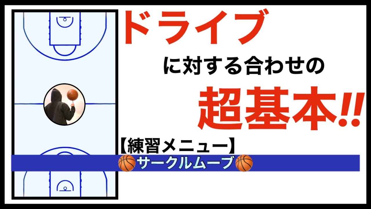 チームの得点力を伸ばそう‼︎サークルムーブ
