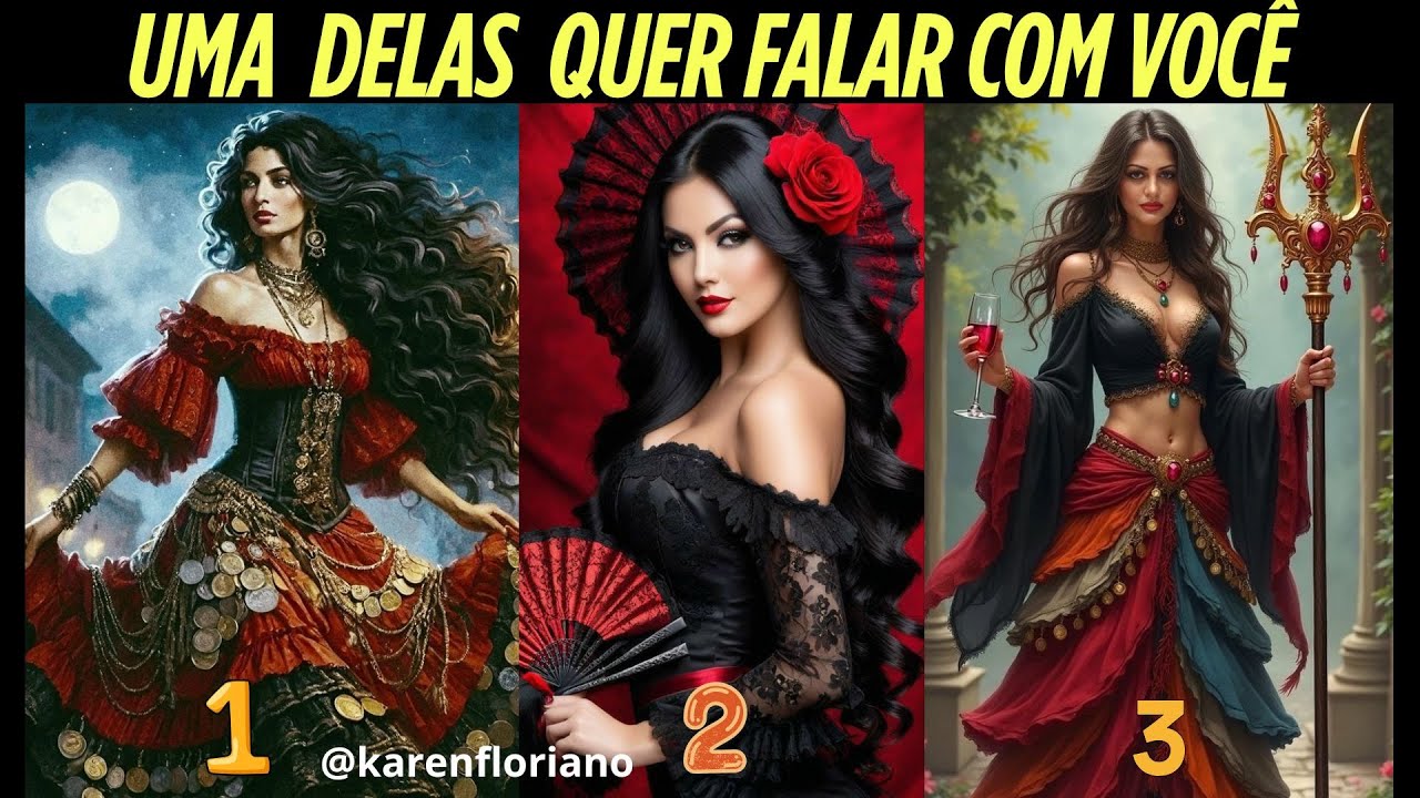 ESCOLHA UMA DELAS - O CHAMADO DA POMBA GIRA NÃO CHEGOU POR ACASO!