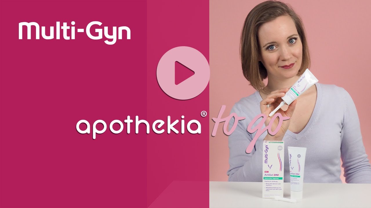 Entdecke das apothekenexklusive Multi-Gyn ActiGel 2IN1 bei bakterieller Vaginose | apothekia To Go