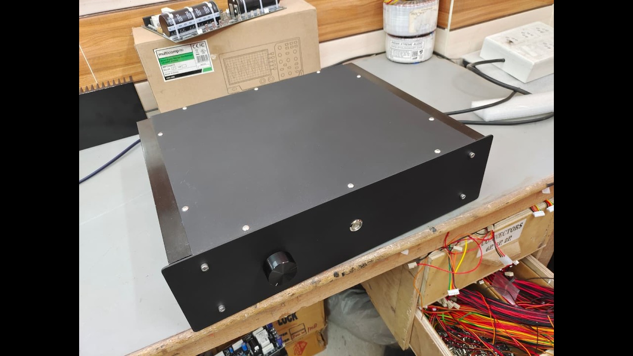 Sound Testing of New Amplifier on Elegante 6