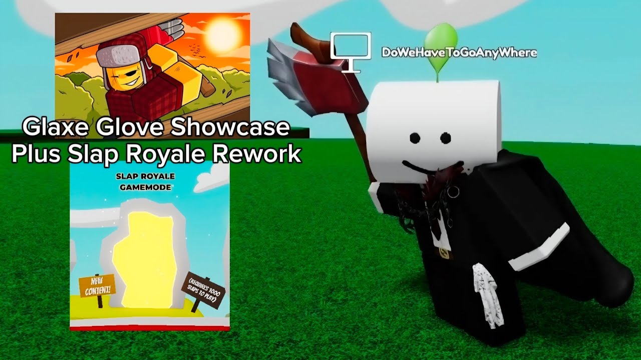 Everything NEW in The "Glaxe" Glove Update | Roblox Slap Battles 👏 
