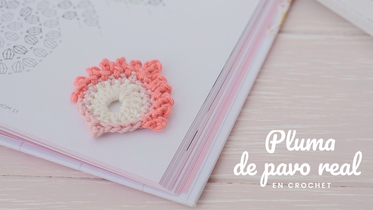 Pluma de pavo real | Sencilla y muy rápida | Crochet