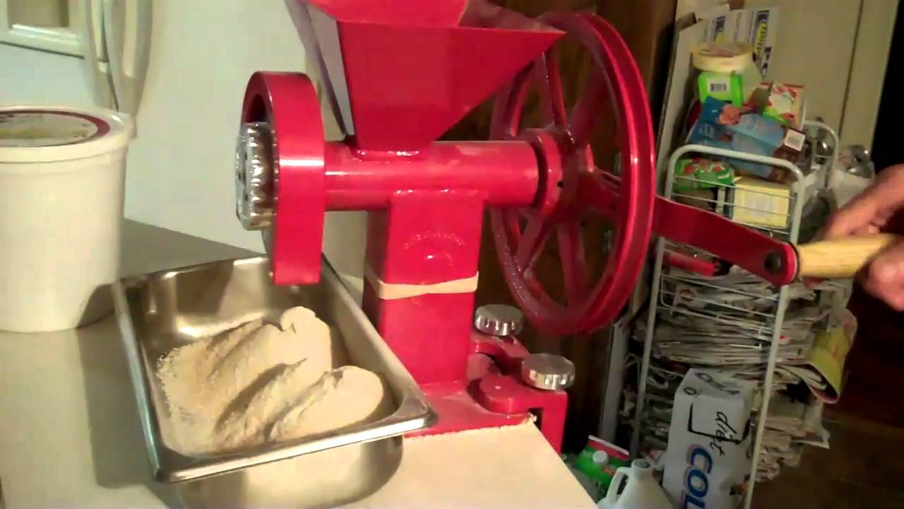 Grinding Flour with the GrainMaker Grain Mill - A Review