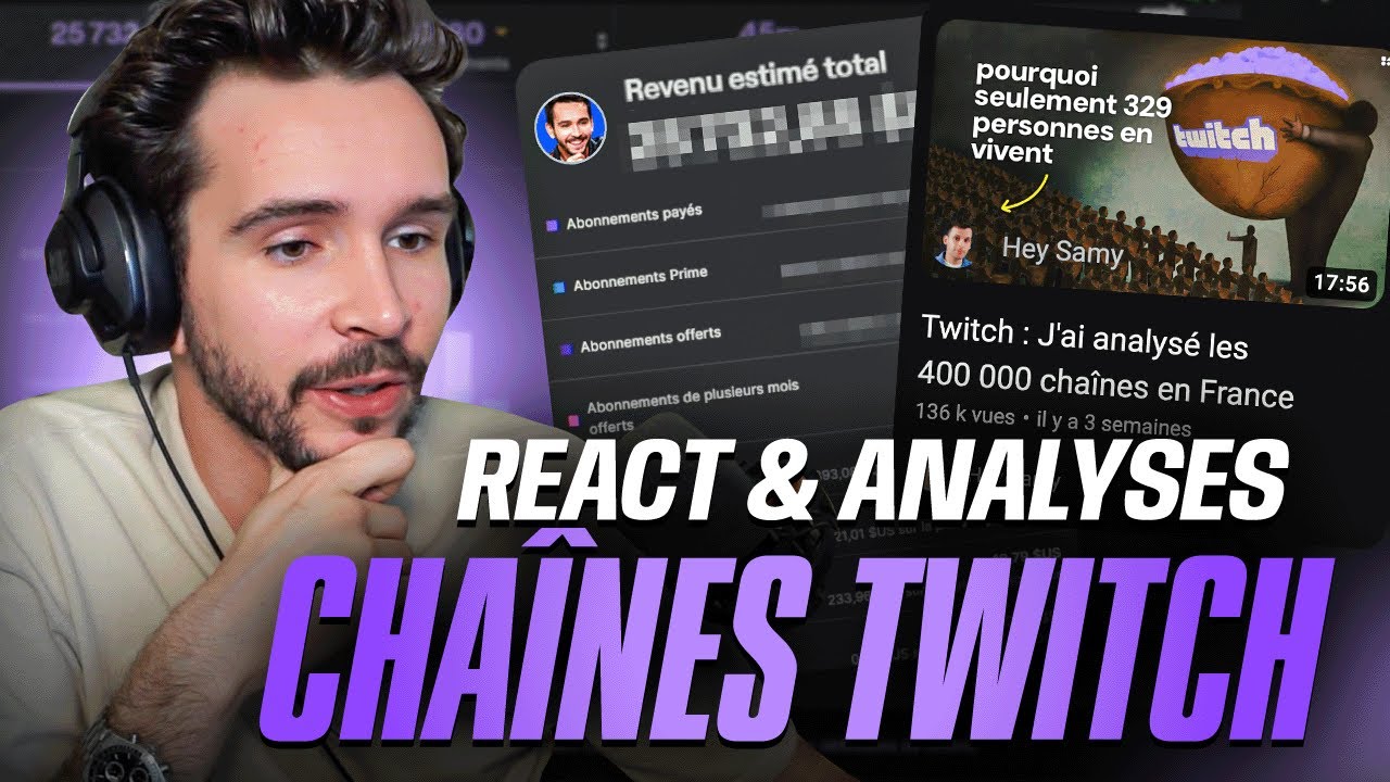 On peut se lancer sur Twitch en 2024 ? (REACT chaînes, revenus…)