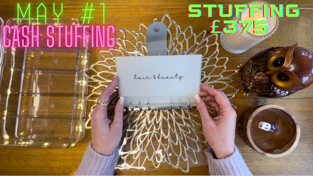 MAY #1 CASH ENVELOPE STUFFING | STUFFING £375 | CASH ENVELOPES & SINKING FUNDS | UK CASH STUFFING