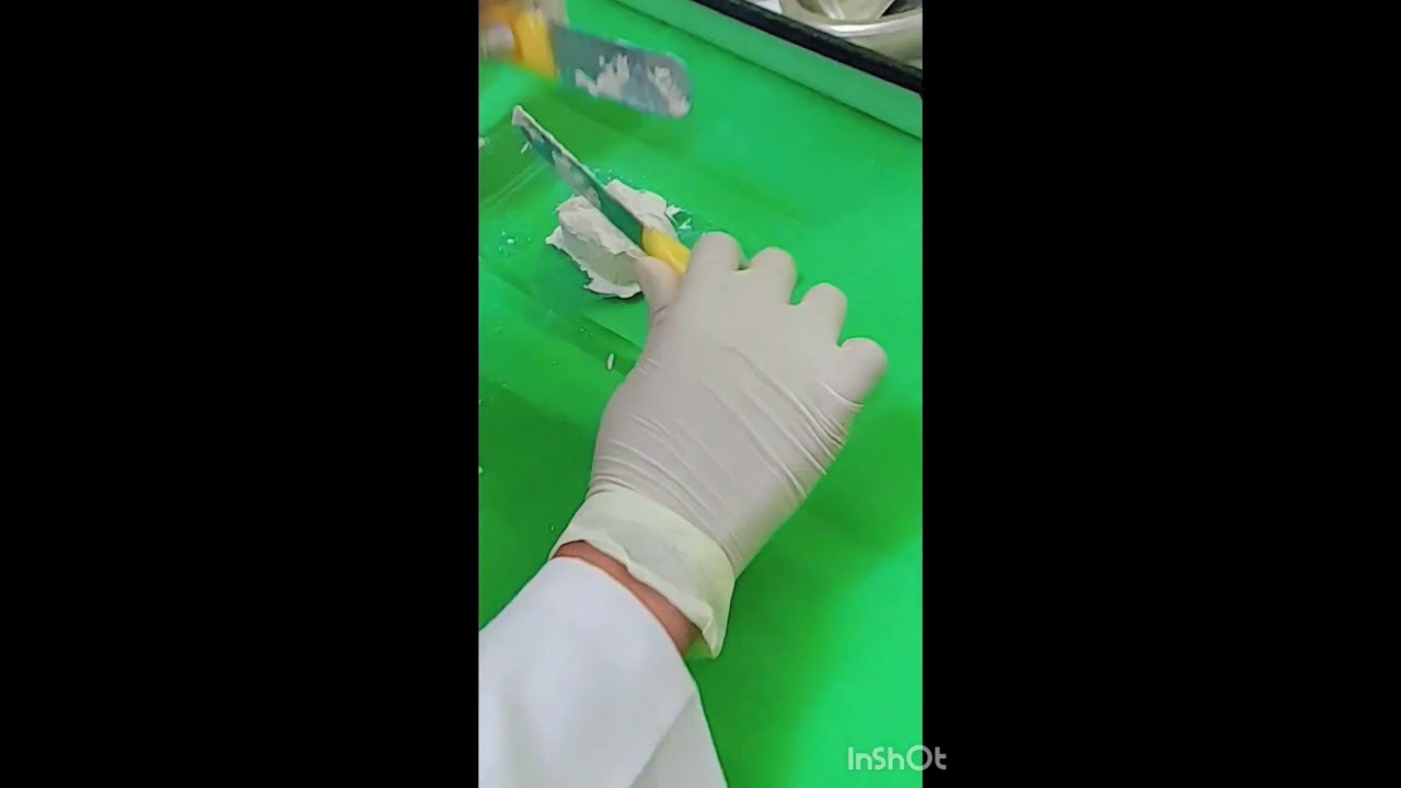 Dental plaster cube ☠️#NRDCRCN #art #life of dental student ❣️ 😬