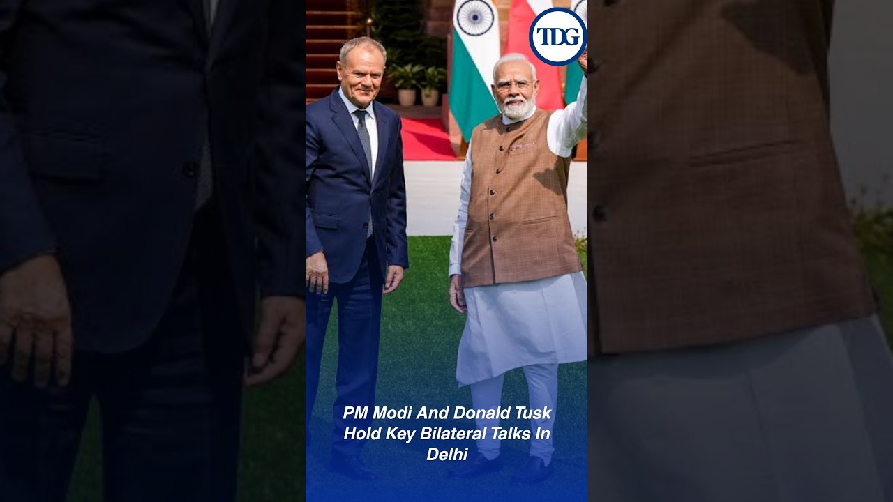 PM Modi Holds Bilateral Talks With Donald Tusk At Hyderabad House