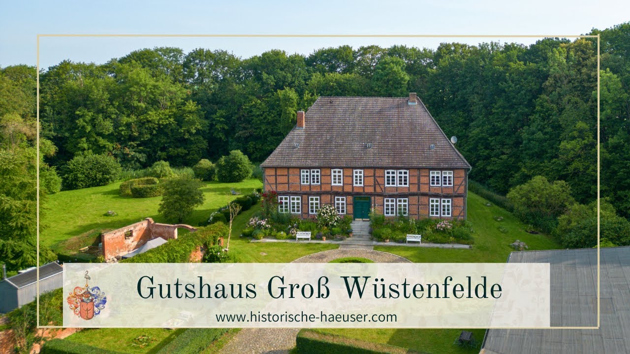 Gutshaus Groß Wüstenfelde in Mecklenburg-Vorpommern