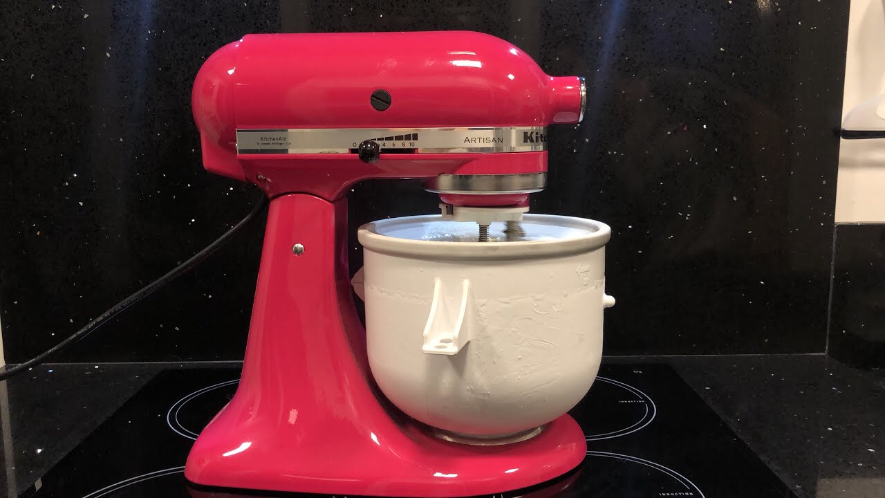 Testando Acessório KitchenAid - Sorveteira - Receita Sorvete De Limão