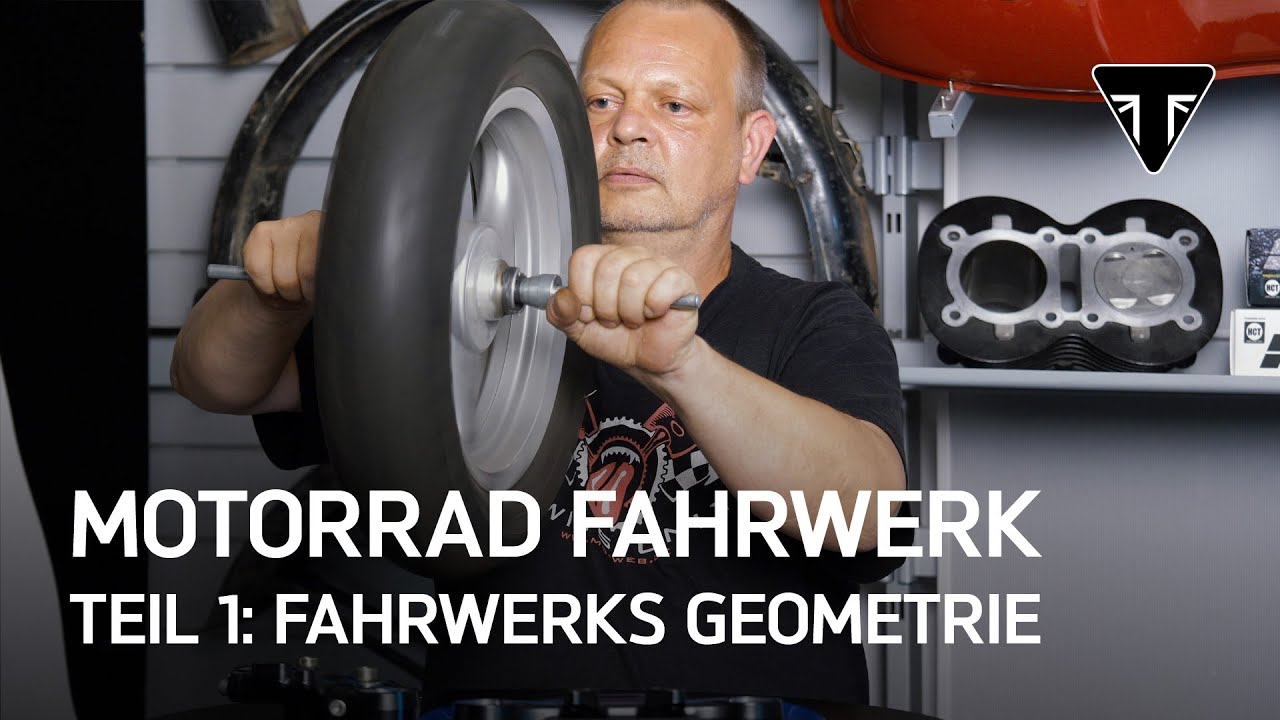 Motorrad Fahrwerk Teil 1 - Geometrie, Nachlauf, Lenkimpuls, Radstand