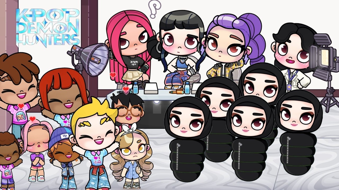 💜HUNTRIX FAN EVENT💜 MEET WITH THE SAJA BOYS 🎶KPOP DEMON HUNTERS