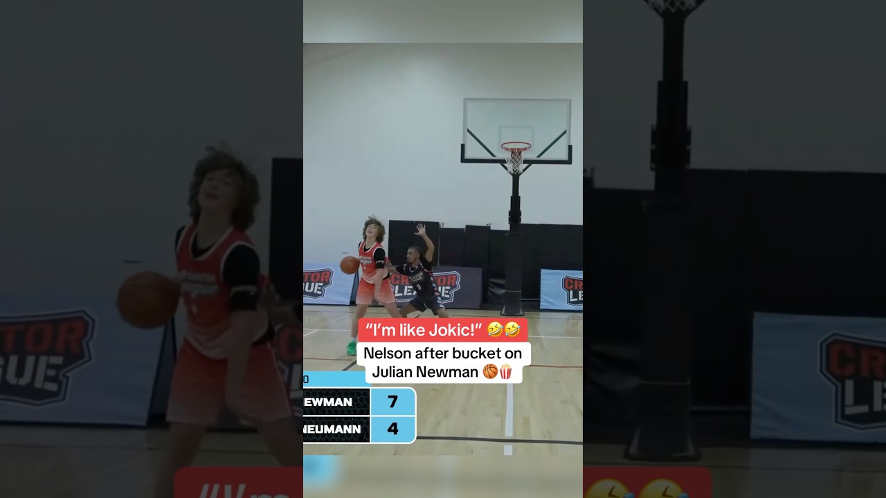 Nelson Neumann was feeling like Jokic 😂🔥