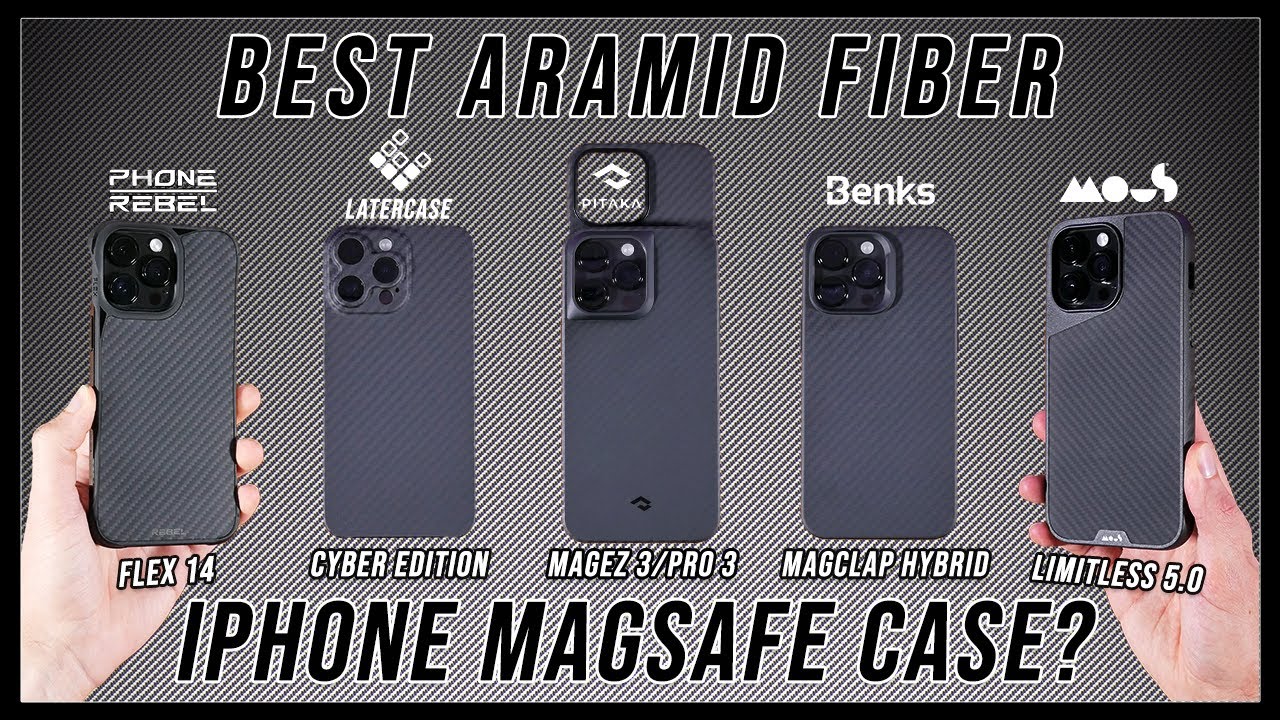 Какой чехол MagSafe из арамидного волокна для iPhone самый лучший? (Практический обзор)
