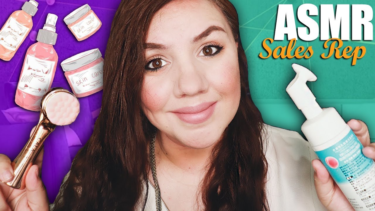 ASMR Door to Door SALES REP SKIN CARE Roleplay