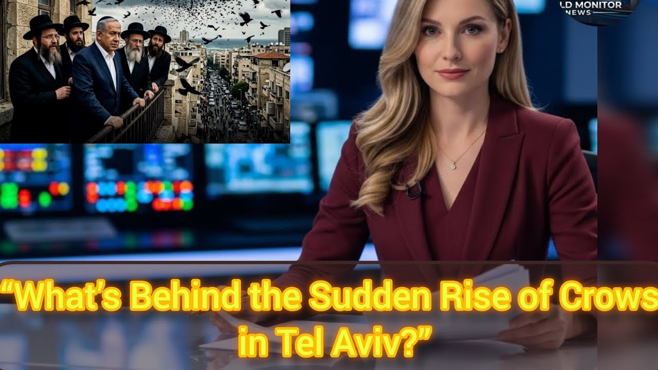 &ldquo;What&rsquo;s Behind the Sudden Rise of Crows in Tel Aviv?&rdquo; | Live CNN 
