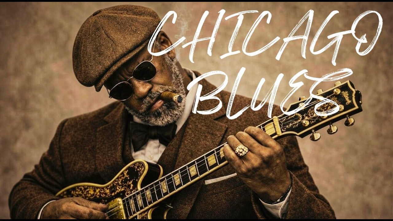 Blue Whiskey Blues - Midnight Chicago Blues & Smoky Jazz for Whiskey Nights