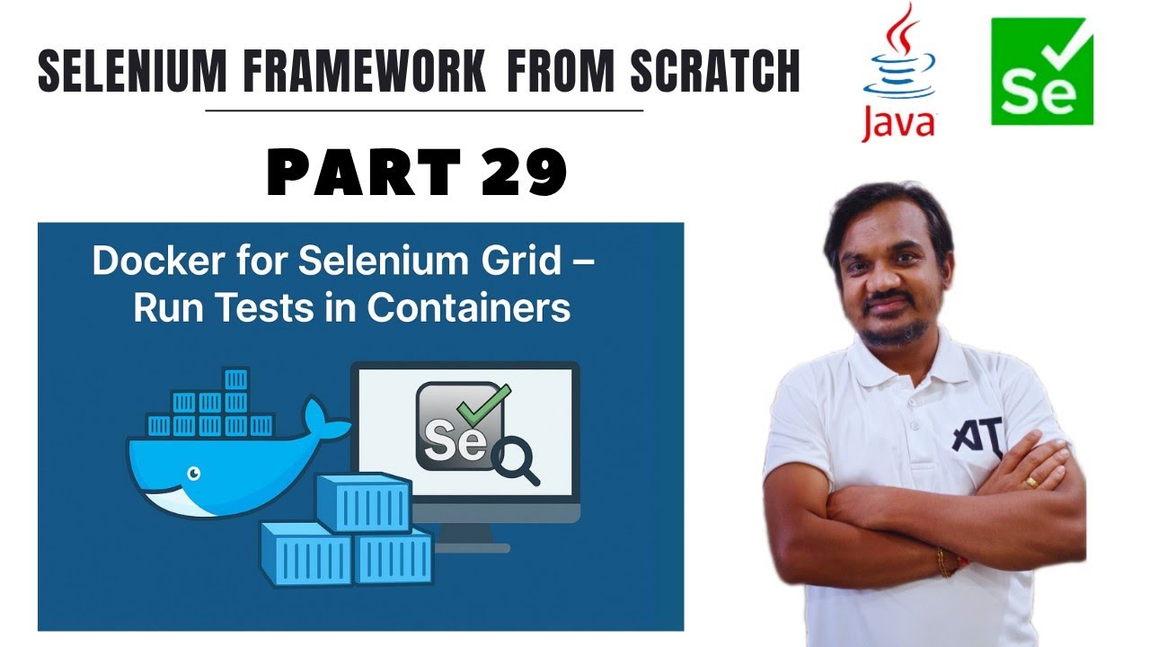 Part 29: Docker for Selenium Grid – Run Tests in Containers