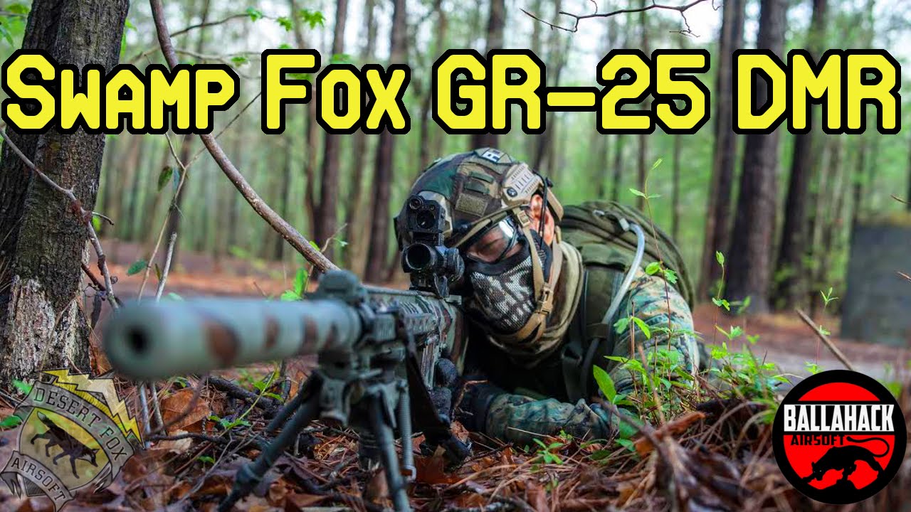 Swamp Fox на страйкбольном турнире Ballahack с Novritsch (G&G GR25 DMR)