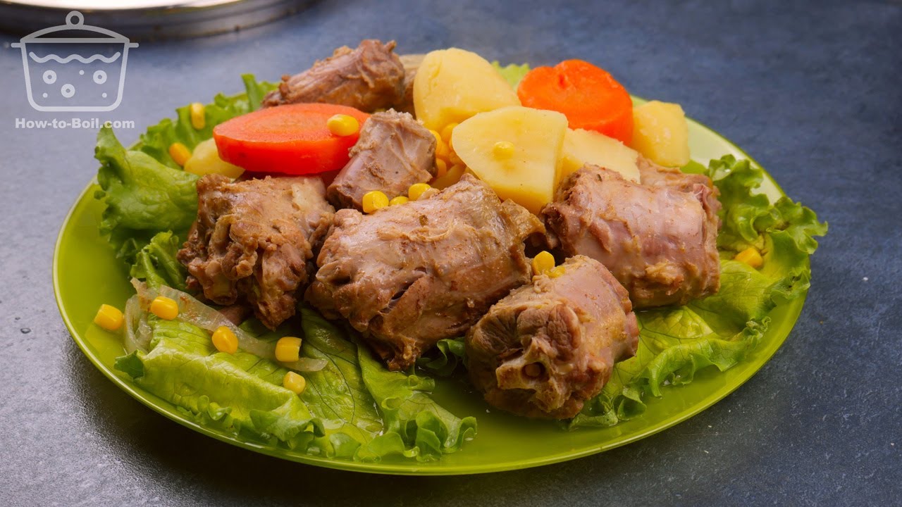 How to Boil Turkey Necks