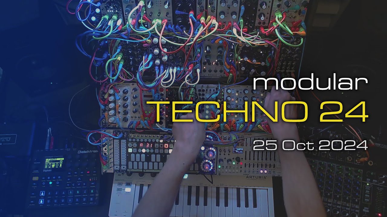 Live Techno Jam 24 - 130 bpm melodic techno soundscape