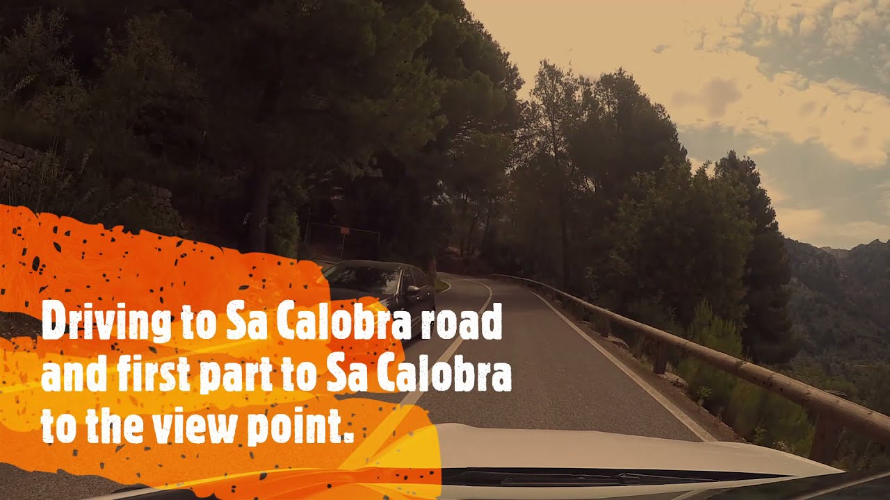 Driving on the road to Sa Calobra until to the view point- part 2