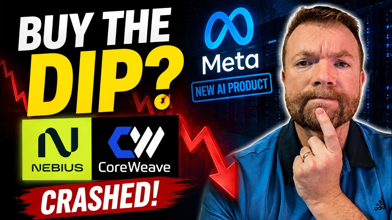 Акции CoreWeave и Nebius рухнули из-за Meta. Стоит ли выкупать просадку? (CRWV / NBIS)