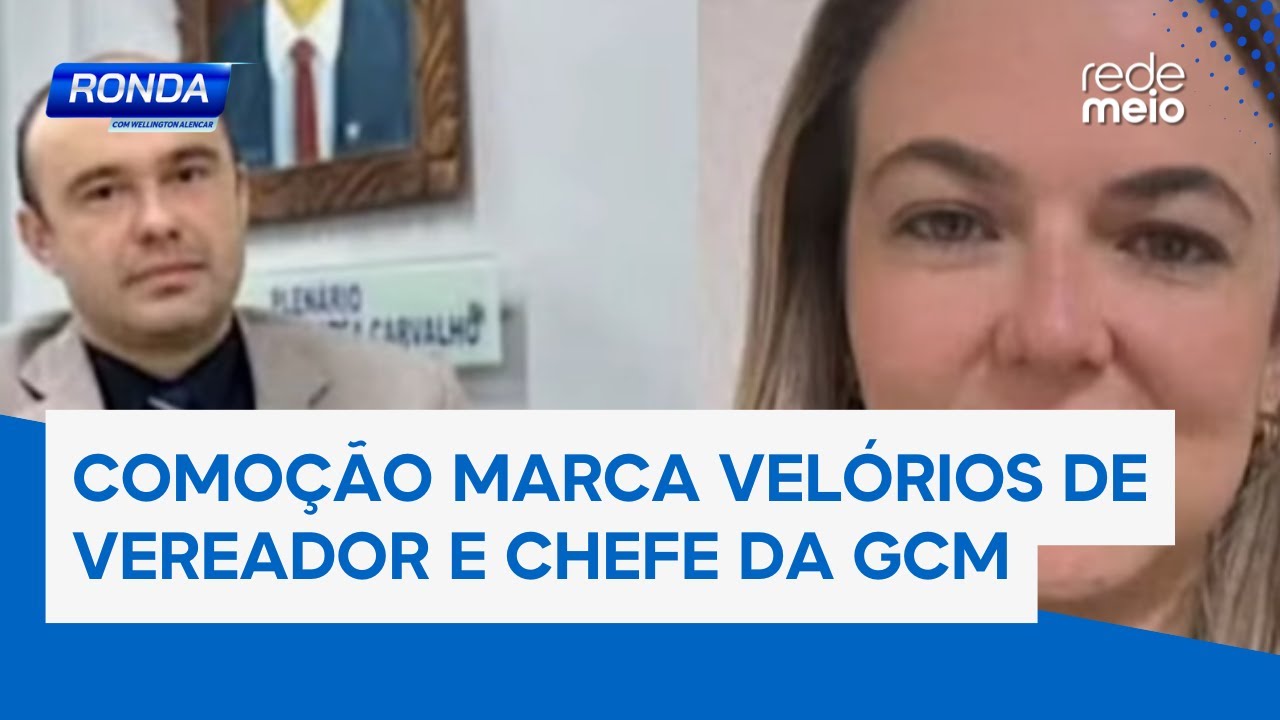 COMOÇÃO MARCA VELÓRIOS DE VEREADOR E CHEFE DA GCM: os corpos estão sendo velados | Ronda