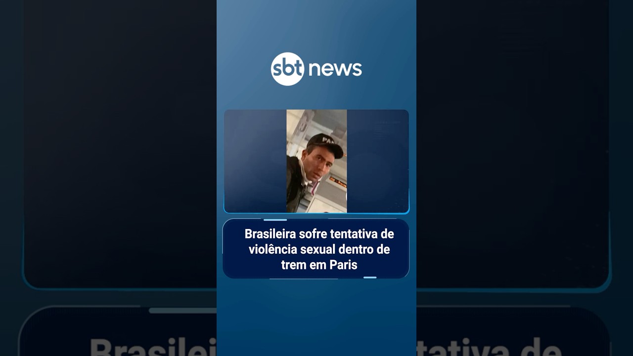 Brasileira sofre tentativa de viol&ecirc;ncia sexual dentro de trem em Paris | #SBTManha