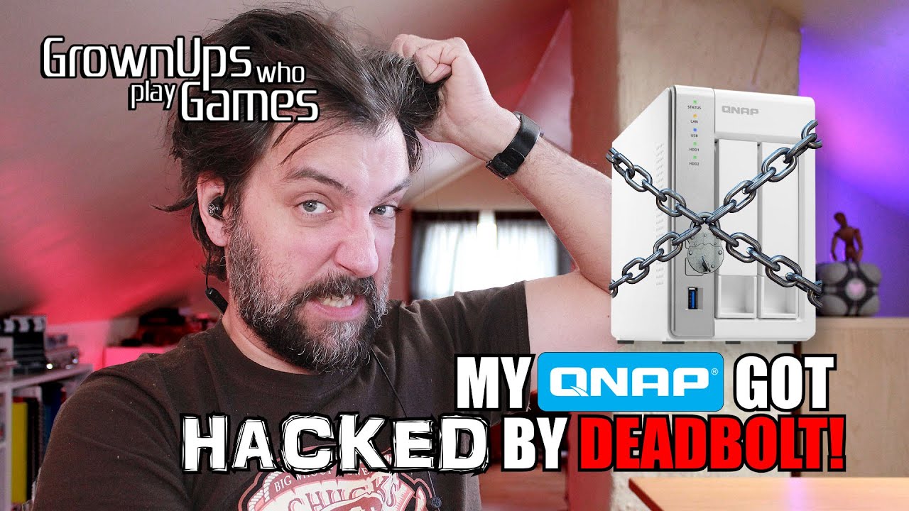My QNAP got HACKED with deadbolt ransomware