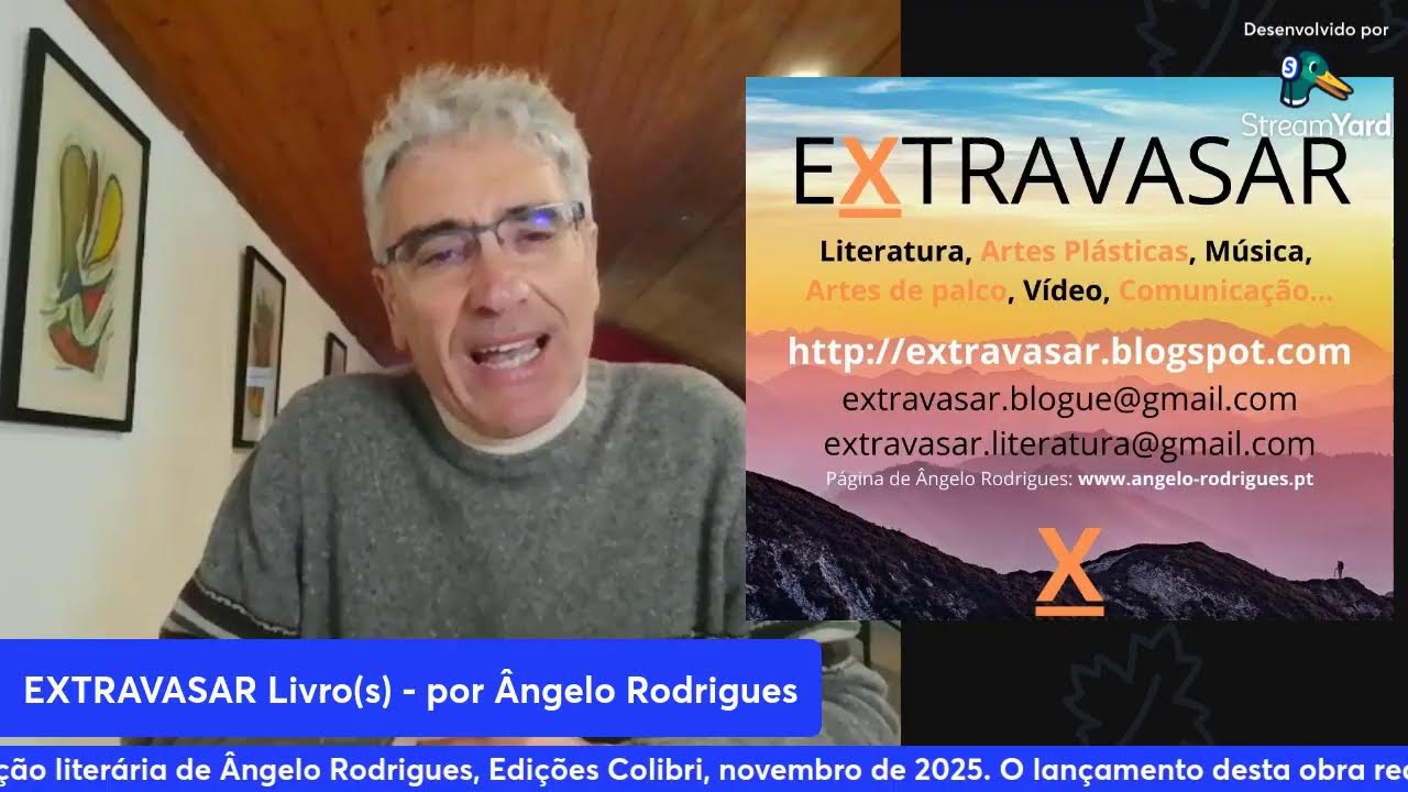EXTRAVASAR – Livro(s) - por Ângelo Rodrigues