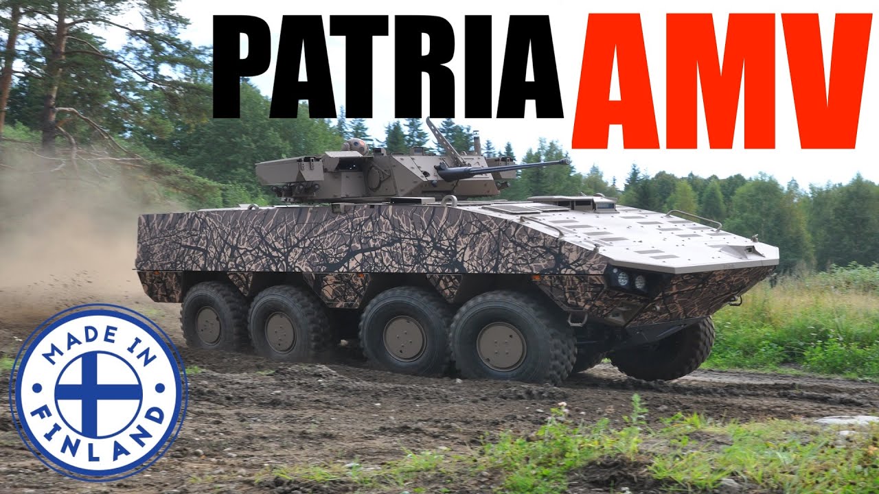Patria AMV 🇫🇮 Vanguardia blindada de Escandinavia