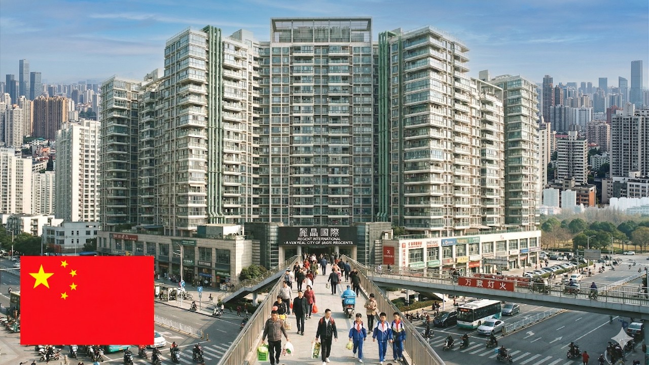 Inside China&rsquo;s Giant Apartment Building, Home to 20,000 People