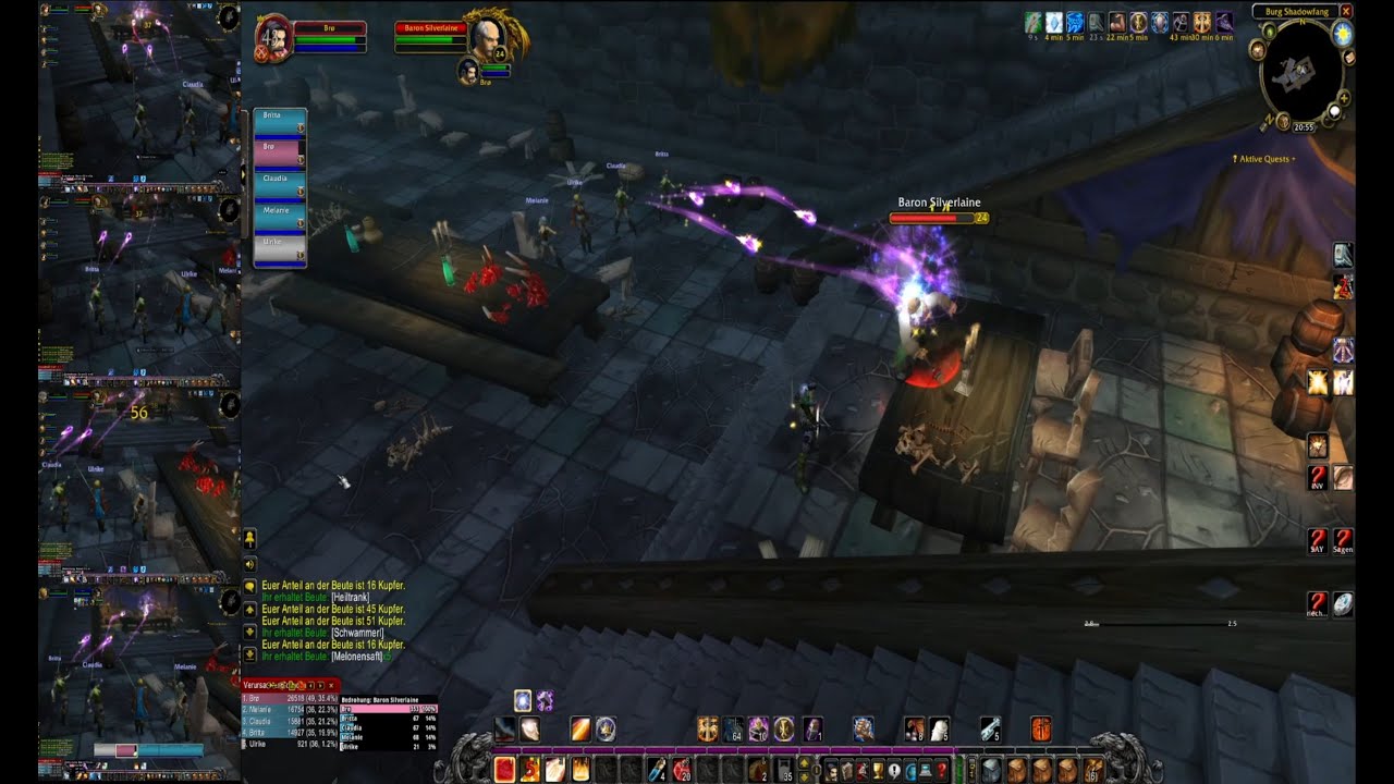 WoW Multiboxing - Classic Anniversary - Shadowfang - completely manual 2025