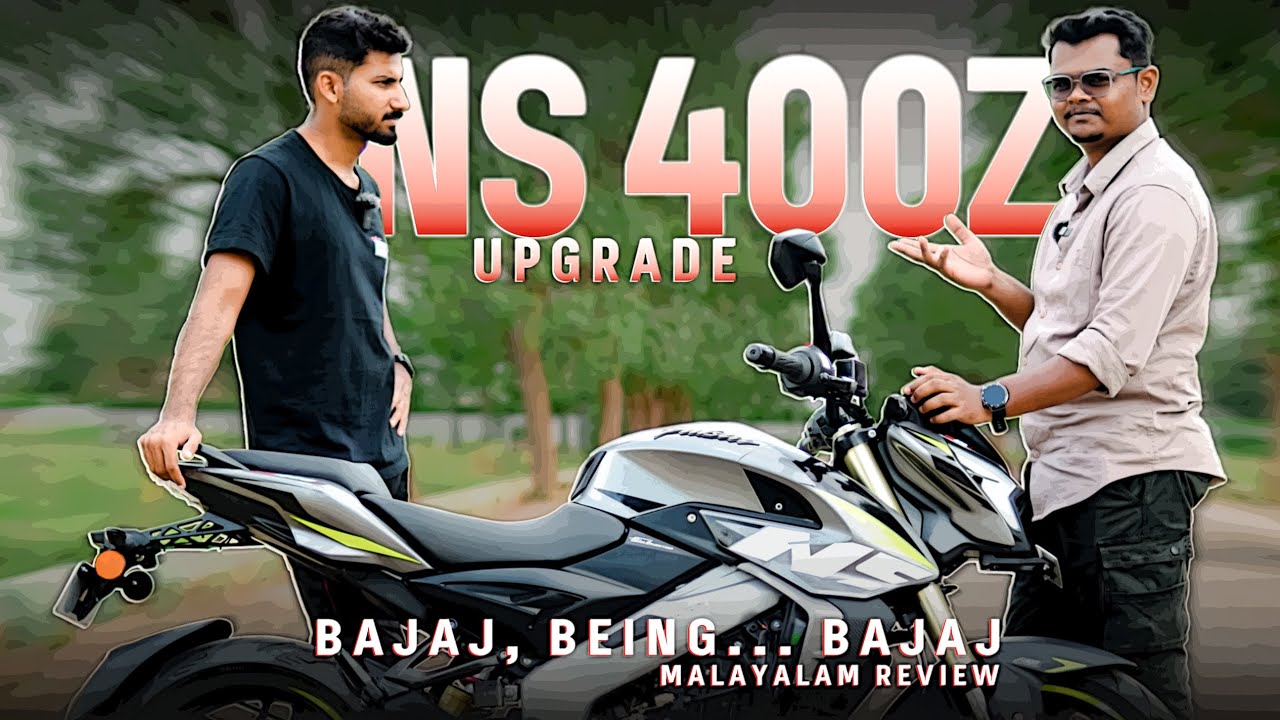 2025 Bajaj Pulsar NS 400Z UG Malayalam Review | One D Malayalam