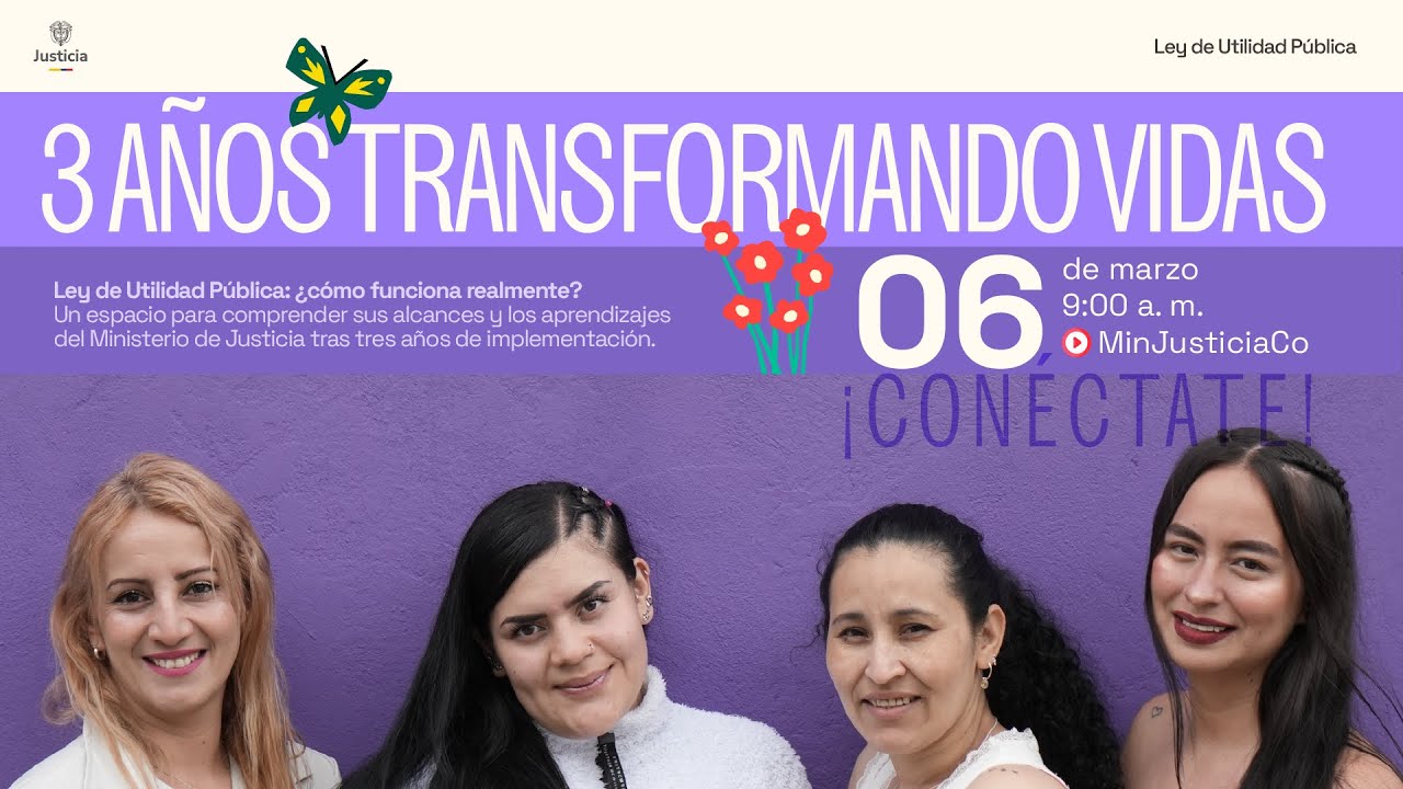 3 años transformando vidas a través de Utilidad Pública