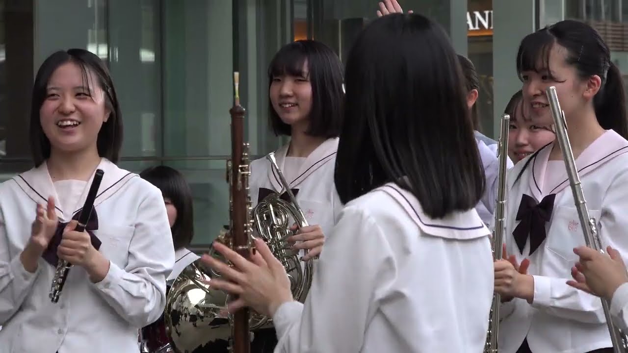 水戸女子高等学校 吹奏楽部 2022.04.23 水戸京成百貨店 15:00～