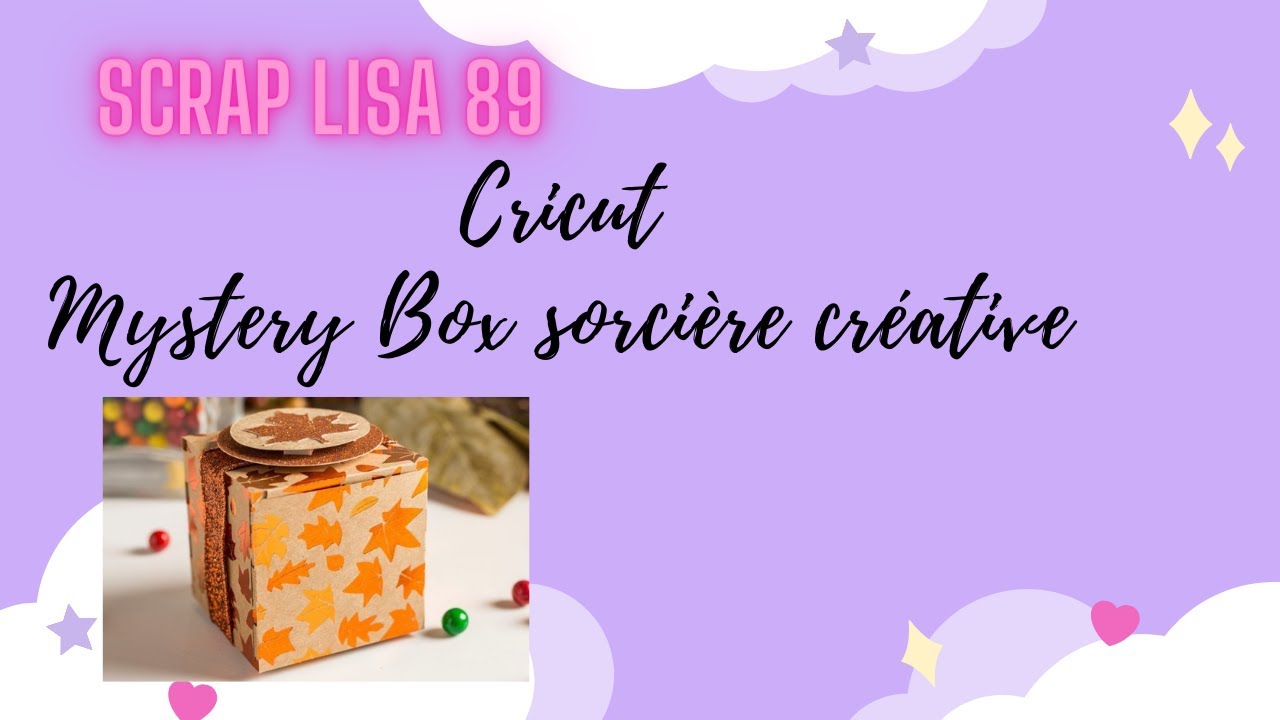 ma box ultimate halloween... une erreur de cricut? j'ai commandé la mystery box sorcière créative...