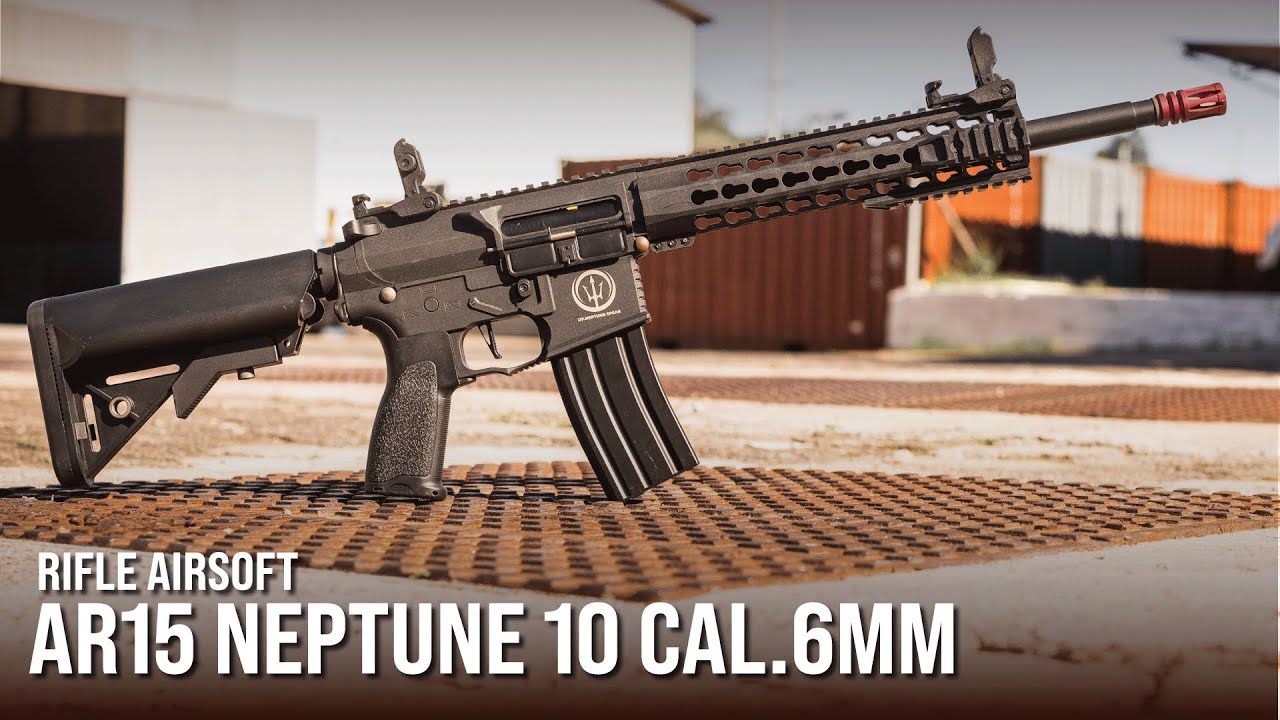 Review Completo: Rifle Airsoft AR15 Neptune 10 Elétrico 6MM