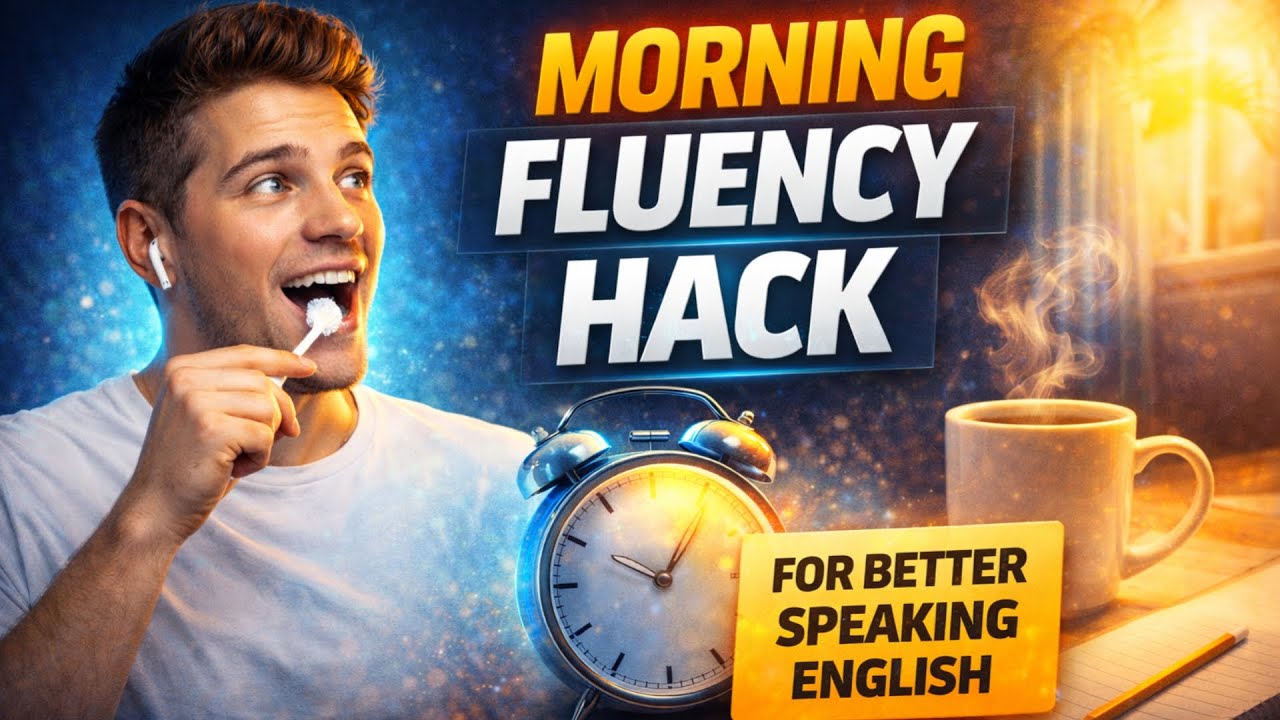 Hack this morning routine for better speaking english । Fluent English
